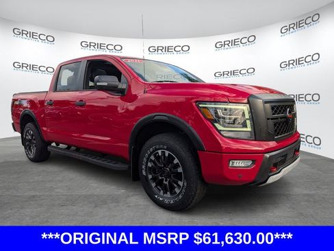 Used 2021 Nissan Titan PRO-4X w/ Pro-4x Convenience Package AWD/4WD image 1