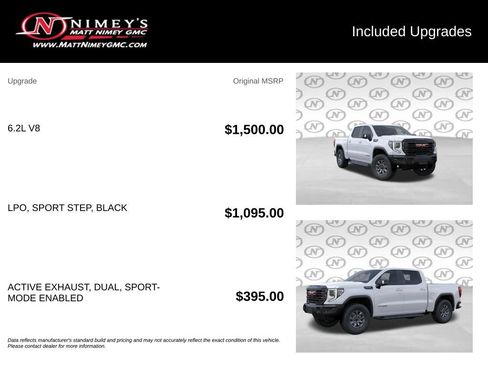 New 2026 GMC Sierra 1500 AT4X AWD/4WD image 3