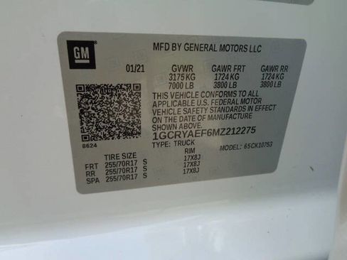 Used 2021 Chevrolet Silverado 1500 W/T w/ WT Fleet Convenience Package image 33