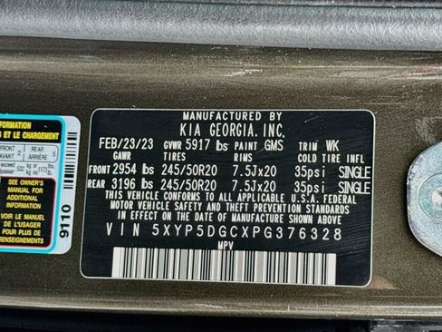 Certified 2023 Kia Telluride SX X-Line AWD/4WD image 33