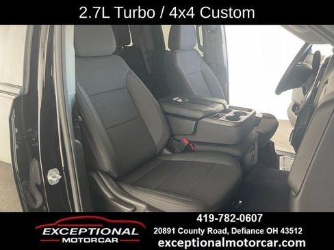 Used 2024 Chevrolet Silverado 1500 Custom w/ Turbomax Blackout Package image 47