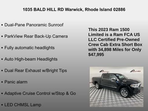 Certified 2023 RAM 1500 Limited image 32