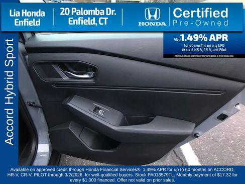 Certified 2023 Honda Accord Sport image 26