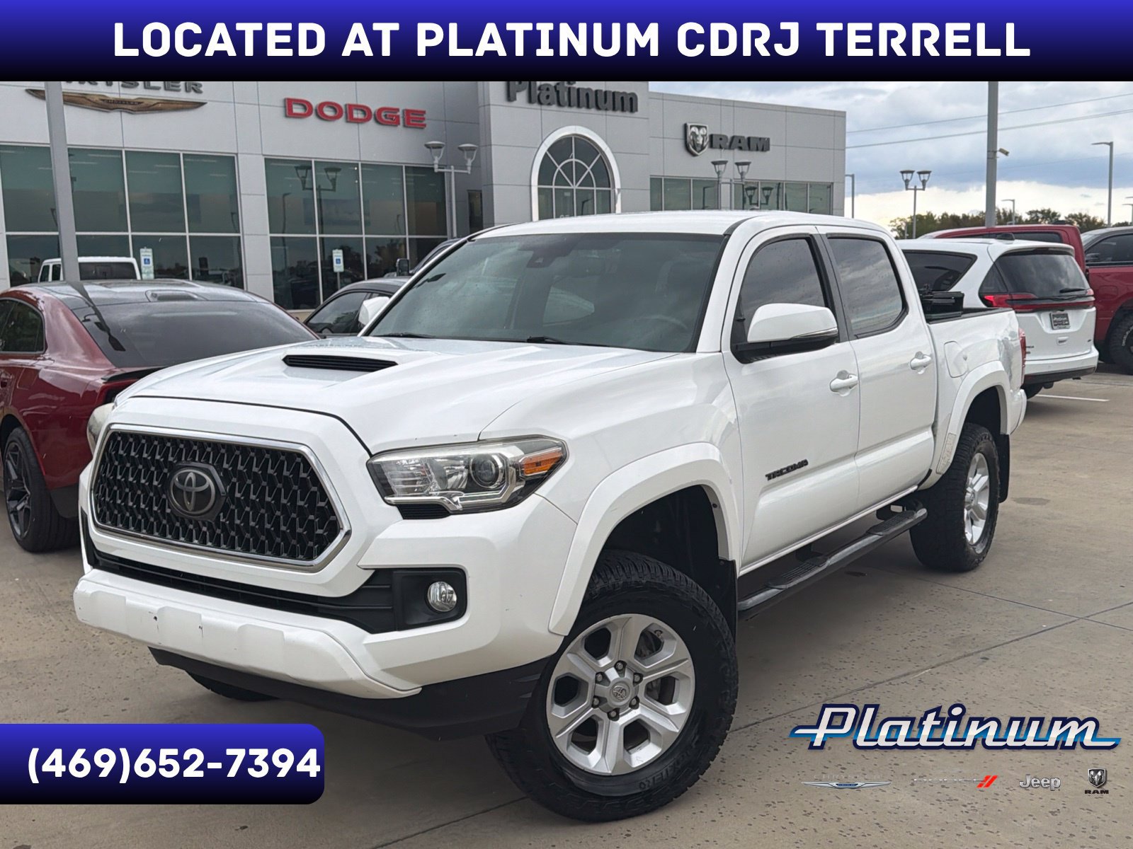 Used 2018 Toyota Tacoma TRD Sport w/ Technology Package AWD/4WD 360° Tour
