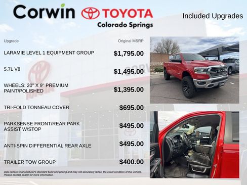 Used 2020 RAM 1500 Laramie image 8