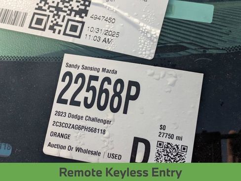 Used 2023 Dodge Challenger SXT w/ Blacktop Package image 9