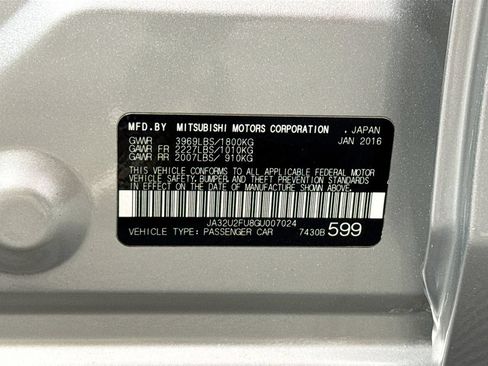 Used 2016 Mitsubishi Lancer ES FWD image 36