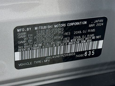 Used 2024 Mitsubishi Outlander SE AWD/4WD image 12