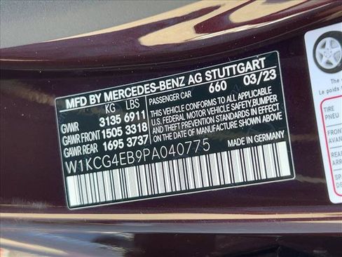 Certified 2023 Mercedes-Benz EQS 580 4MATIC Sedan image 26