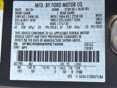 Used 2024 Ford Bronco Sport Big Bend AWD/4WD image 30
