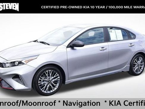 Certified 2023 Kia Forte GT-Line w/ GT-Line Premium Package FWD image 1