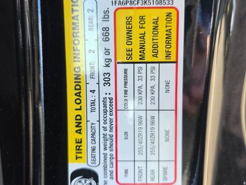 Used 2019 Ford Mustang GT Premium w/ California Special Package RWD image 23