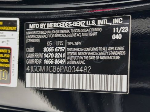 Certified 2023 Mercedes-Benz EQE 350+ 4MATIC SUV image 25