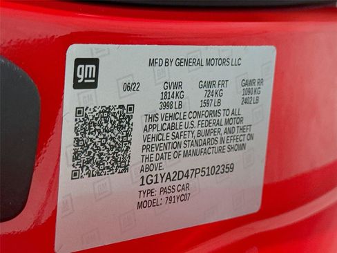 Used 2023 Chevrolet Corvette Stingray Coupe w/ 1LT RWD image 27