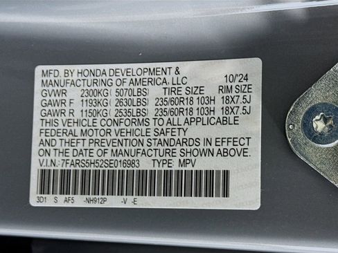 Certified 2025 Honda CR-V Sport image 35