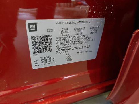 Used 2021 Chevrolet Traverse High Country image 34