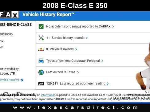 Used 2008 Mercedes-Benz E 350 Sedan image 10