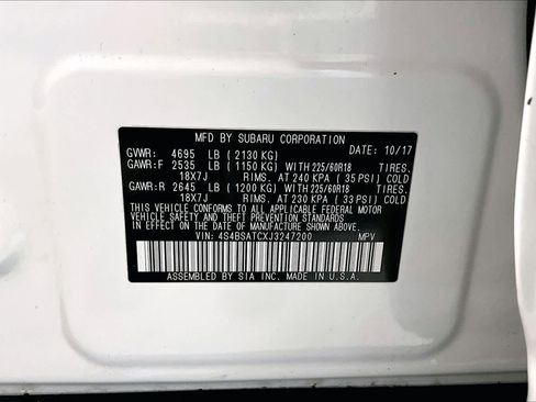 Used 2018 Subaru Outback 2.5i Touring w/ Popular Package #3 image 19