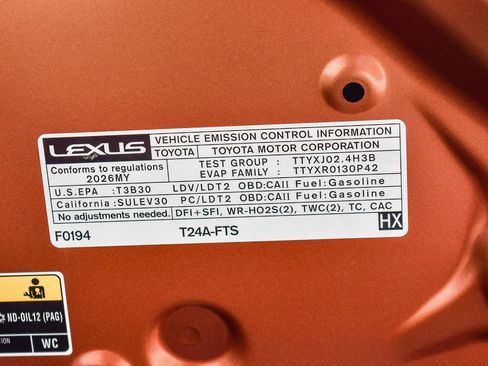 New 2026 Lexus NX 350 NX 350 image 23