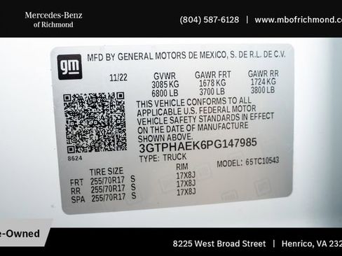 Used 2023 GMC Sierra 1500 Pro w/ Convenience Package image 35