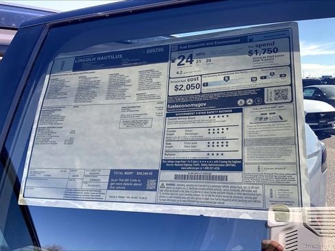 New 2026 Lincoln Nautilus Reserve w/ Jet Appearance Package image 22