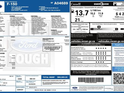Used 2025 Ford F150 Tremor w/ Equipment Group 402A High AWD/4WD image 9