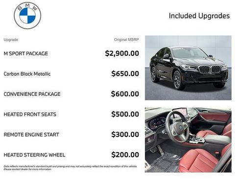 Certified 2023 BMW X4 xDrive30i w/ M Sport Package image 3