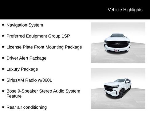 Certified 2023 Chevrolet Tahoe RST w/ Luxury Package AWD/4WD image 13