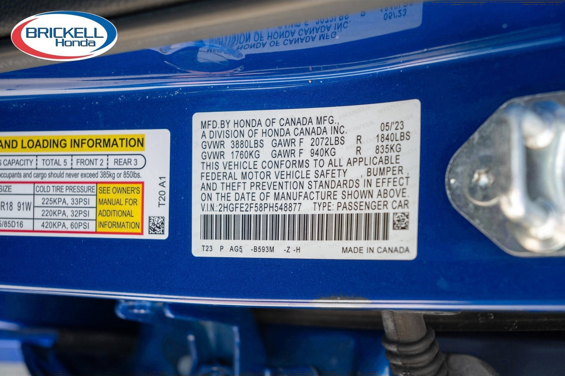 Used 2023 Honda Civic Sport image 32