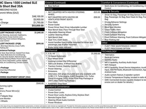 Used 2022 GMC Sierra 1500 SLE w/ Driver Alert Package II AWD/4WD image 5