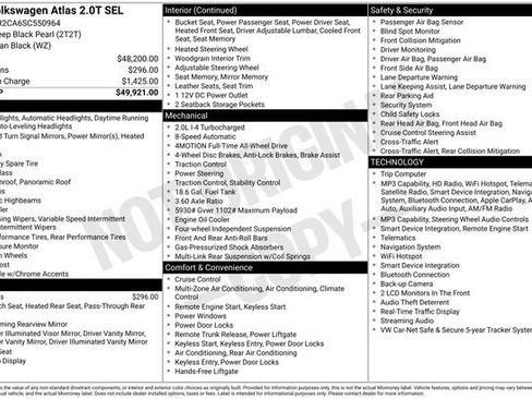 Certified 2025 Volkswagen Atlas SEL AWD/4WD image 33
