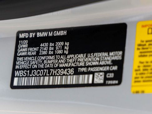 Used 2020 BMW M2 CS RWD image 38