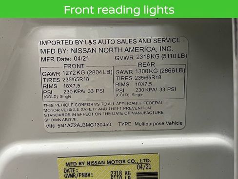 Used 2021 Nissan Murano S FWD image 30