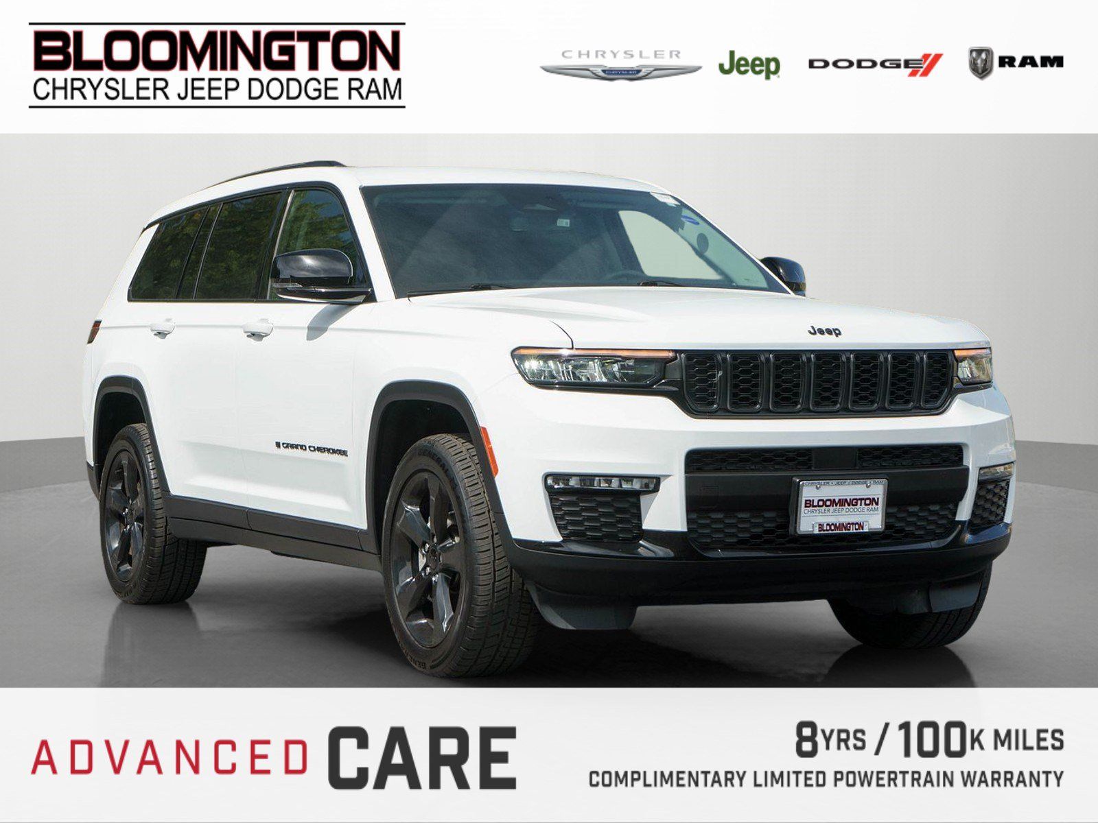 Used 2023 Jeep Grand Cherokee L Limited w/ Black Appearance Package AWD/4WD image 1