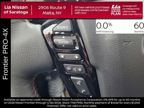 New 2026 Nissan Frontier PRO-4X w/ Pro Premium Package image 20