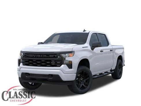 New 2026 Chevrolet Silverado 1500 Custom w/ Turbomax Blackout Package RWD image 6