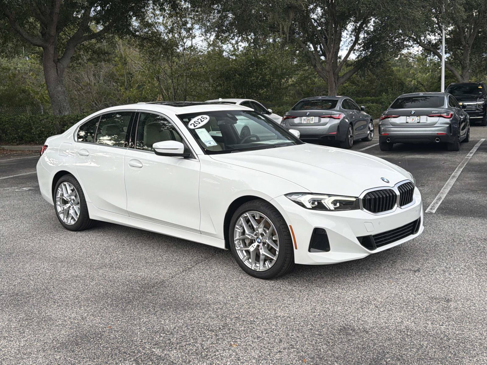 Certified 2026 BMW 330i Sedan w/ Convenience Package RWD image 1