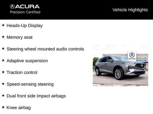 Certified 2024 Acura MDX w/ Advance Package AWD/4WD image 9