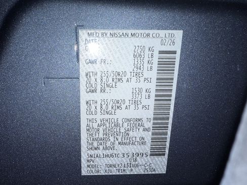 New 2026 INFINITI QX60 Autograph image 25