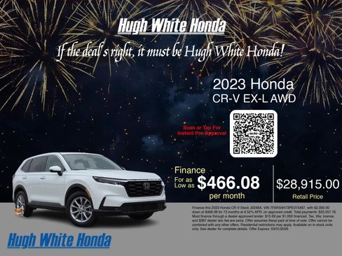 Used 2023 Honda CR-V EX-L image 3