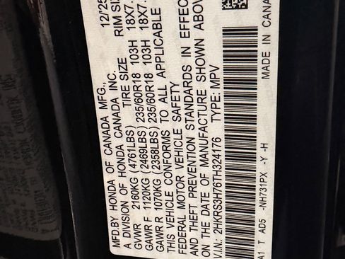 Certified 2026 Honda CR-V EX-L image 19