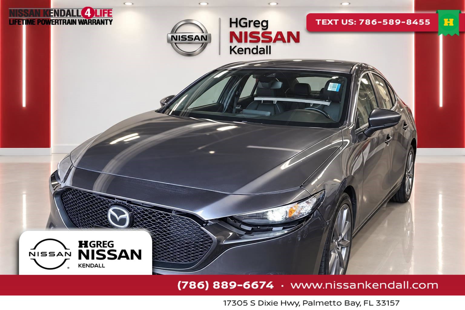 Used 2020 MAZDA MAZDA3 Hatchback FWD image 1