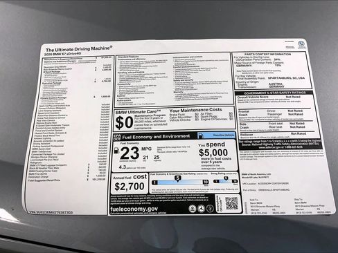 New 2026 BMW X7 xDrive40i w/ Executive Package AWD/4WD image 22