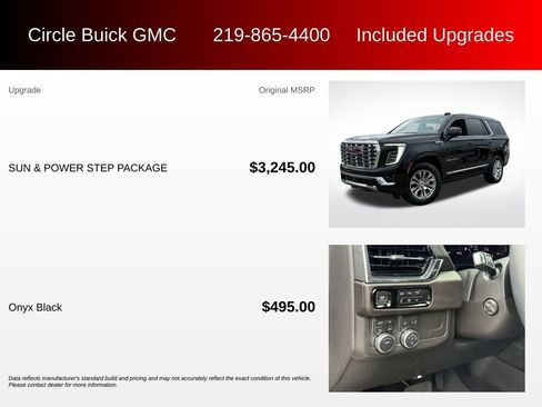 Used 2025 GMC Yukon Denali w/ Sun & Power Step Package AWD/4WD image 3