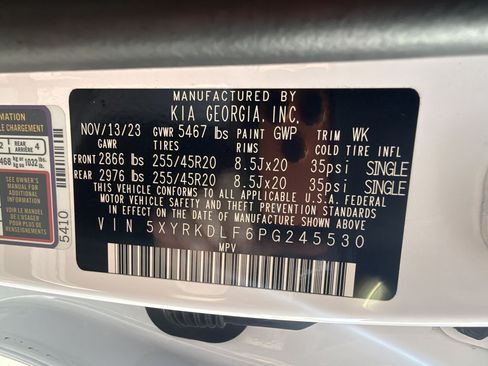 Used 2023 Kia Sorento SX Prestige AWD/4WD image 46
