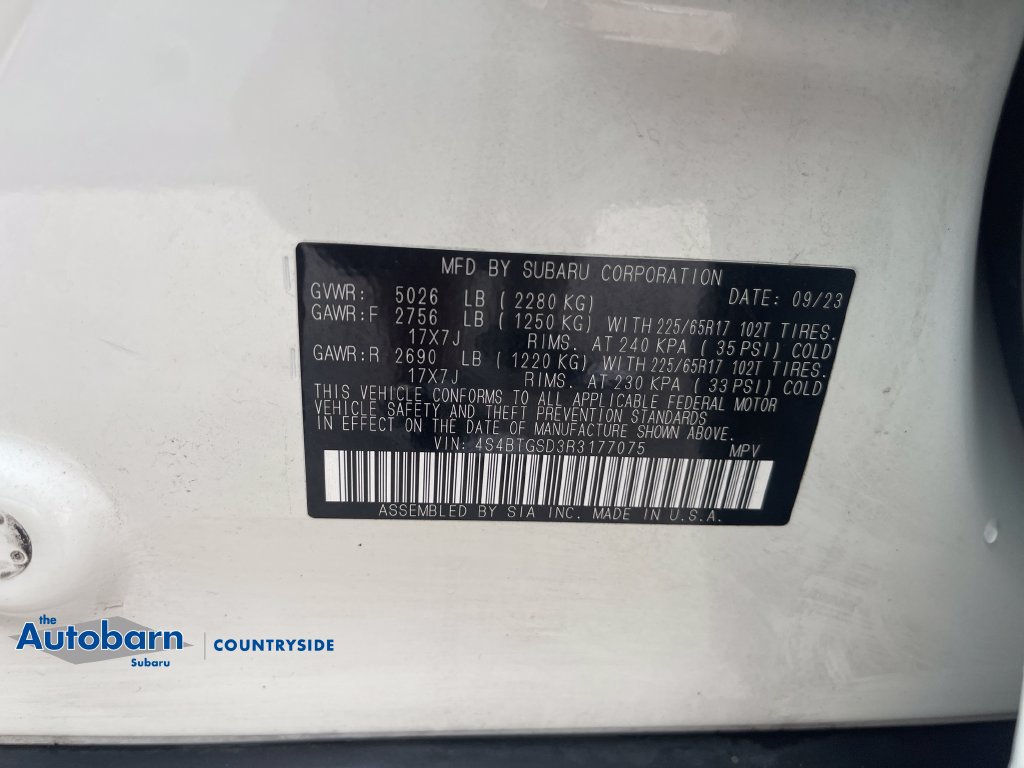 Certified 2024 Subaru Outback Wilderness AWD/4WD image 28