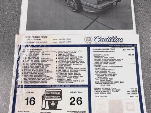 Used 1991 Cadillac Eldorado Coupe image 13