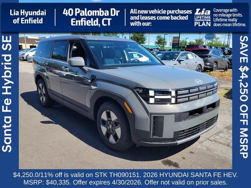 New 2026 Hyundai Santa Fe SE image 1