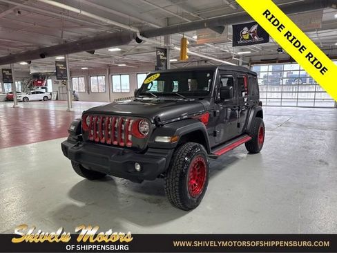 Certified 2022 Jeep Wrangler Unlimited Sport image 1