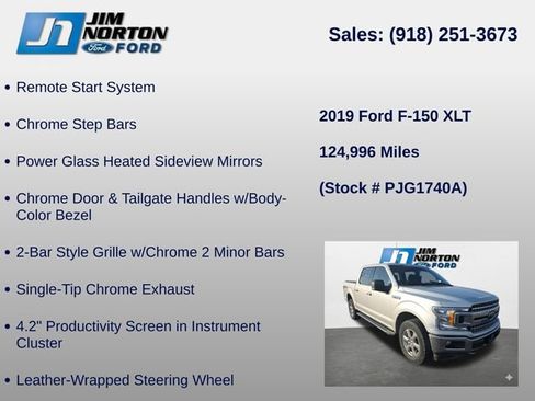 Used 2019 Ford F150 XLT w/ Equipment Group 302A Luxury AWD/4WD image 15